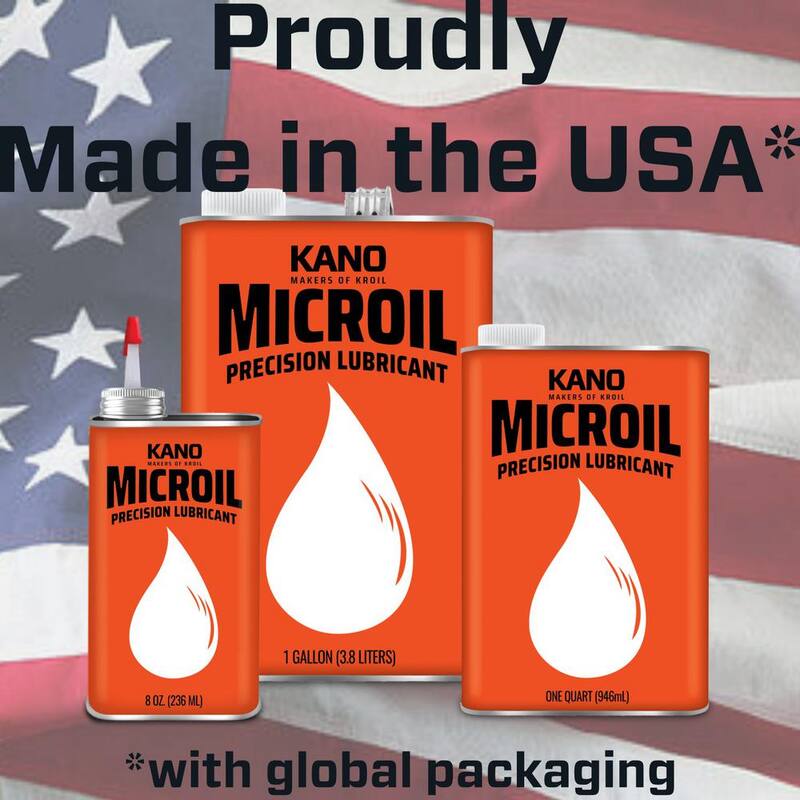 KROIL Multi-Purpose Lubricant, Precision, Small Instrument, Drip Can, Industrial-Grade Oil, Microil 50-State VOC Compliant - MC011