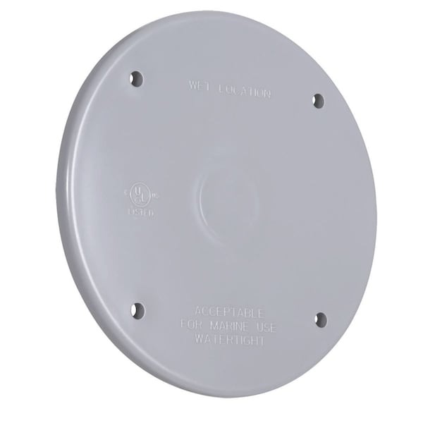 Bell Outdoor Weatherproof Cover, 4-1/4 in. H x 4-1/4 in. W x 0.35 in. L, Plastic - PBC300GY