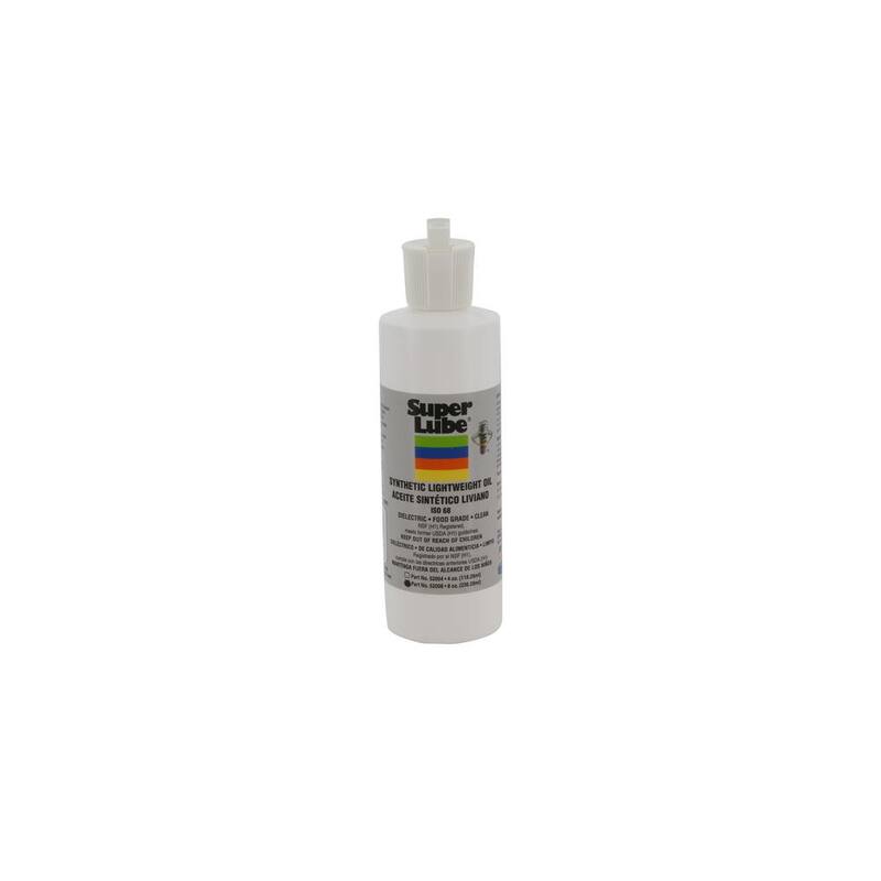 Super Lube 8 oz. Synthetic Lightweight Oil Bottle (ISO 68) - 52008