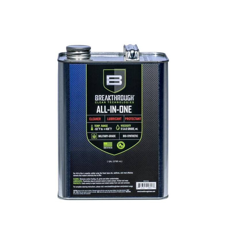 B BREAKTHROUGH CLEAN TECHNOLOGIES 1 Gal. BCT Battle Born Bio-Synthetic All-In-One (CLP) Cleaner Lubricant and Protectant Can - BB-AIO-1GL