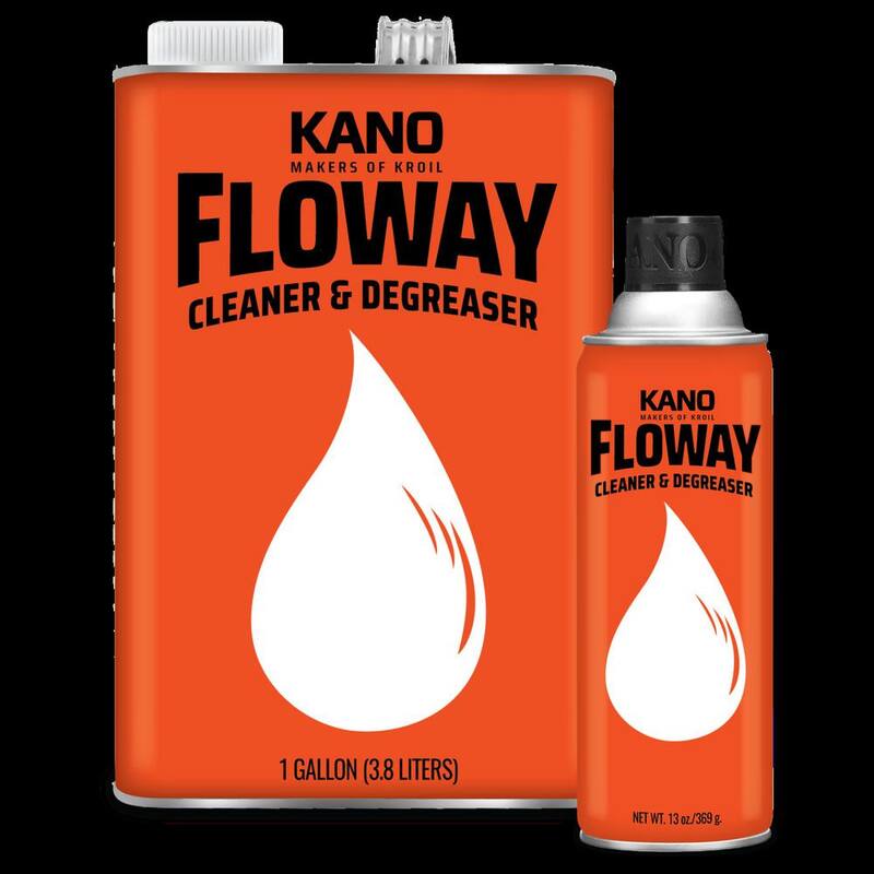 KROIL Cleaner Degreaser, Multi-Purpose, For Engines, Equipment, Parts, Tools, Industrial-Grade, 50-State VOC Compliant, Floway - FL051