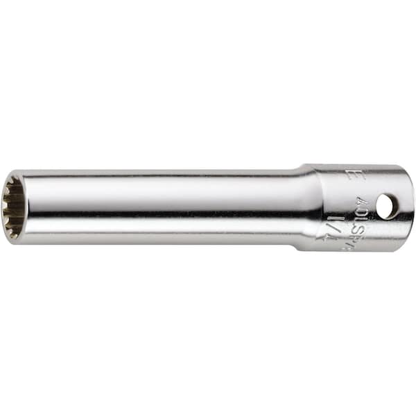 Stahlwille Tools 6, 3 mm (1/4") Sockets spline-drive Spline Size 1/4 " L.50, 8 mm - 01021008
