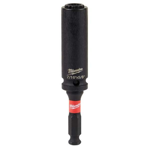 Milwaukee Tool 1/2 in Drive Impact Socket 3/4 in, 9/16 in Size, Standard Socket, Matte - 49-66-5120