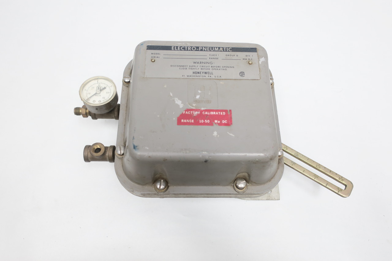 HONEYWELL 870020-018-11-14-01-00 10-50MADC ELECTRO-PNEUMATIC VALVE POSITIONER