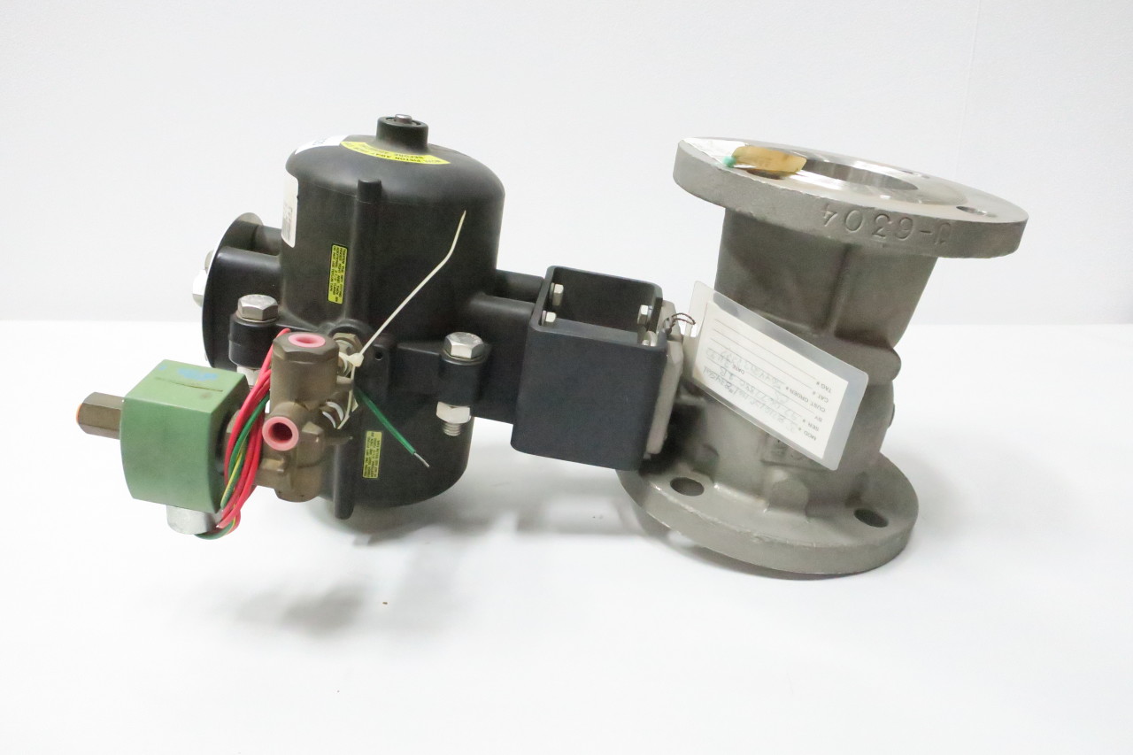 CONBRACO 8710001 PNEUMATIC 150 STAINLESS FLANGED 3IN BALL VALVE