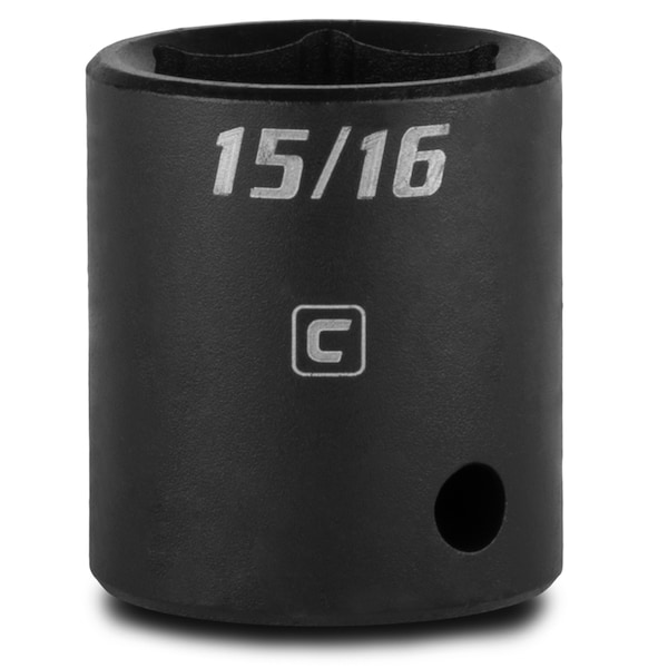 Capri Tools 1/2 in Drive 15/16 in 6-Point SAE Shallow Impact Socket - 5-5060