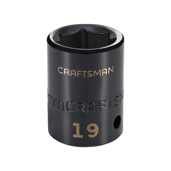 Craftsman Sockets, 1/2" Drive 19mm Metric Impact S - CMMT15867