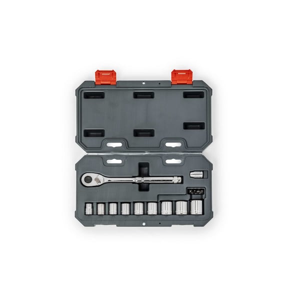 Crescent 15 Piece 3/8" Drive 6 Point SAE Mechanics Tool Set - CSWS38SAE15