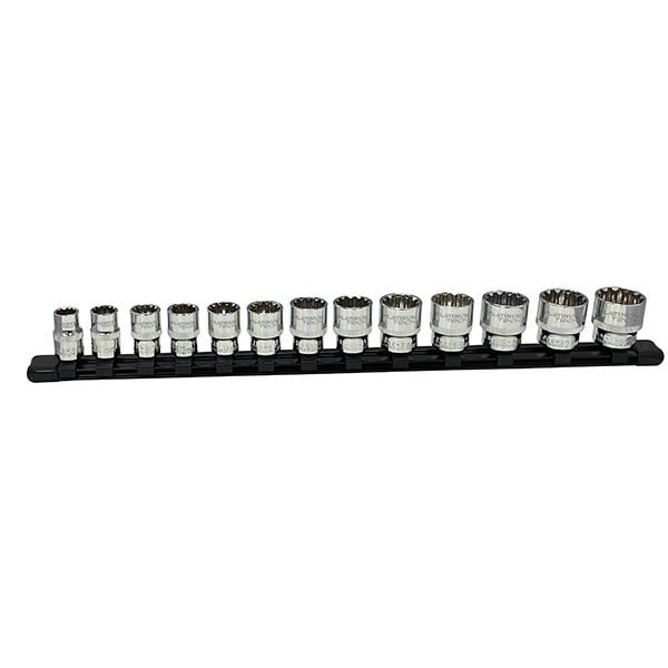 Atd Tools ATD 13-Piece 3/8-inch Drive Metric Spline Socket Set - 99813