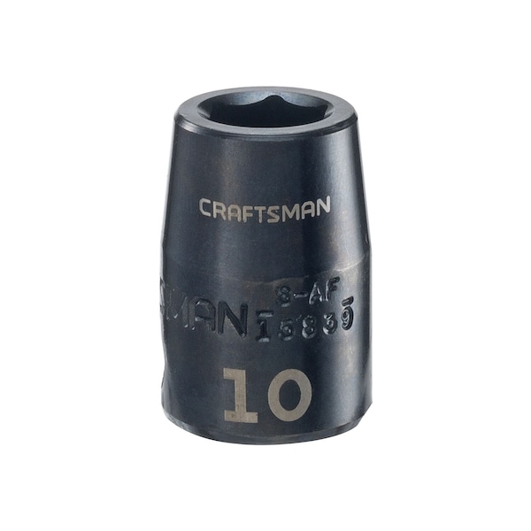 Craftsman Sockets, 3/8" Drive 10mm Metric Impact S - CMMT15839