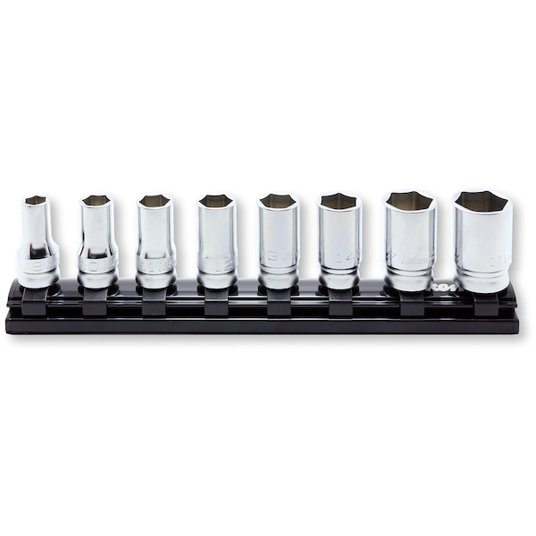Ko-Ken Socket set 8-19mm 6 Point 200mm Z-series 8 pieces 3/8 Sq. Drive - RS3300XZ/8