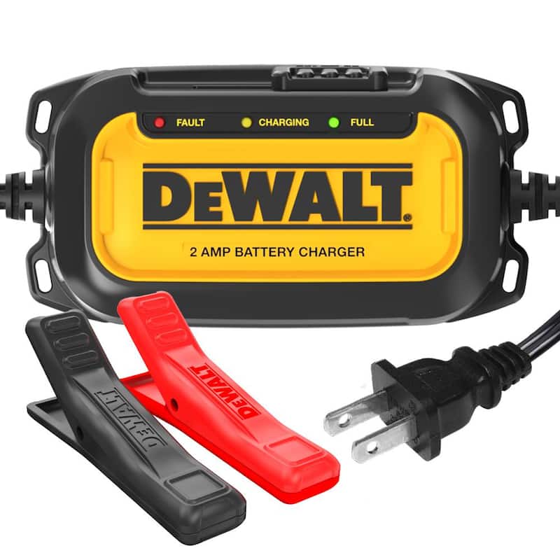 DEWALT Professional 2 Amp Automotive Battery Charger and Maintainer - DXAEC2