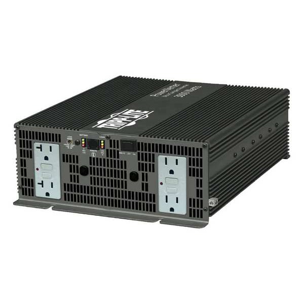 Tripp Lite Power Inverter, Modified Sine Wave, 6,000 W Peak, 3,000 W Continuous, 4 Outlets - PV3000GFCI