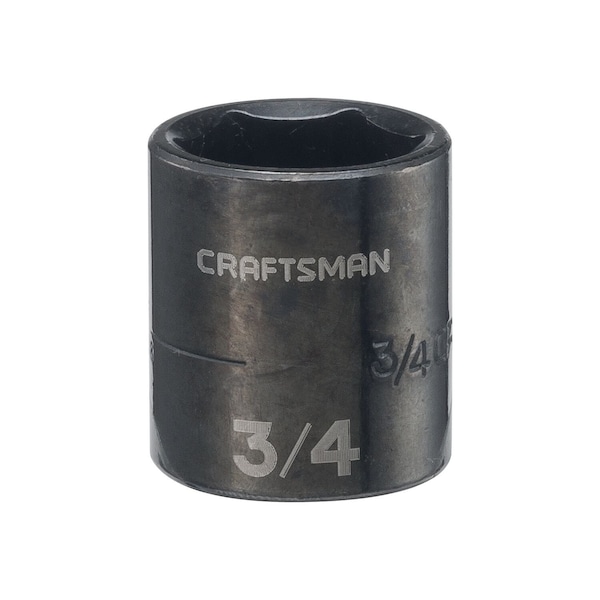 Craftsman Sockets, 3/8" Drive 3/4" SAE Impact Shal - CMMT15838