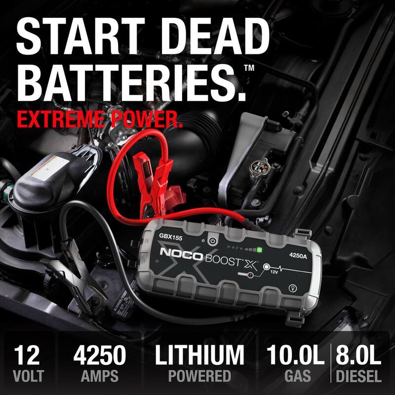 NOCO Boost X 12-Volt 4250 Amp Lithium Jump Starter - GBX155