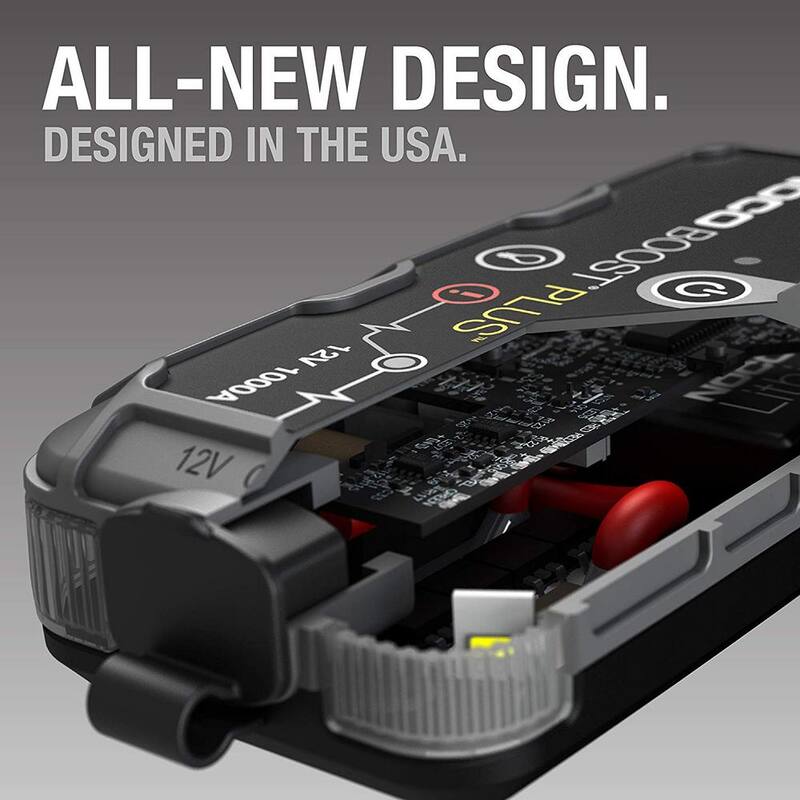 NOCO GB40 1000 Amp 12-Volt UltraSafe Lithium Jump Starter For Up To 6-Liter Gasoline And 3-Liter Diesel Engines - GB40