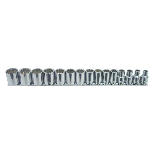 K-Tool International 3/8" Drive Metric, 15 pcs - KTI-27501