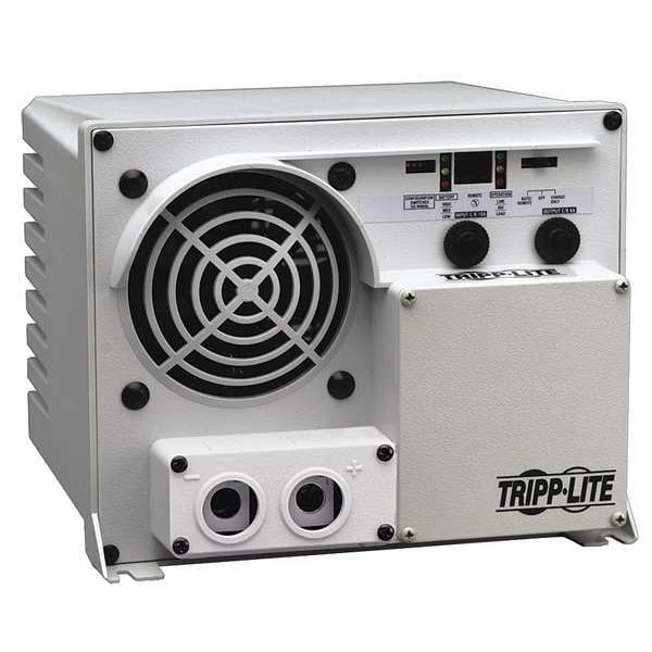 Tripp Lite Power Inverter and Battery Charger, Modified Sine Wave, 1,500 W Peak, 750 W Continuous, 1 Outlets - RV750ULHW