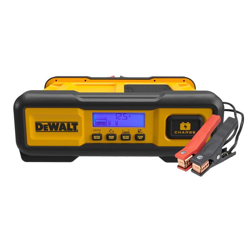 DEWALT Professional 30 Amp Battery Charger, 3 Amp Battery Maintainer with 100 Amp Engine Start - DXAEC100