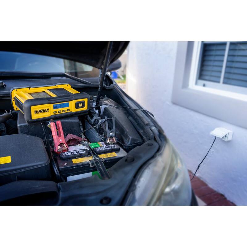 DEWALT Professional 30 Amp Battery Charger, 3 Amp Battery Maintainer with 100 Amp Engine Start - DXAEC100