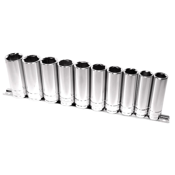 K-Tool International 1/2" Drive Metric, 10 pcs - KTI-28200