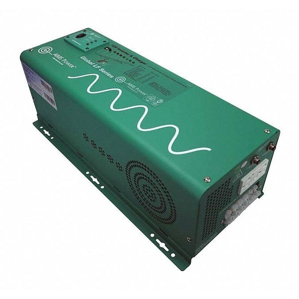 Aims Power Power Inverter and Battery Charger, Pure Sine Wave, 7,500 W Peak, 2,500 W Continuous, 2 Outlets - PICOGLF25W12V120AL