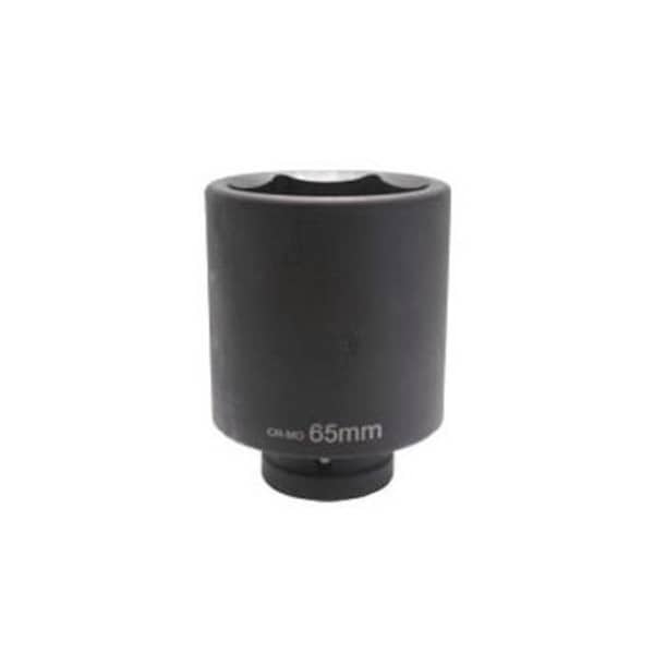 Big Roc Tools 65Mm, 1 in, Dr Cr-Mo Air Deep Impact Socket - BI38797