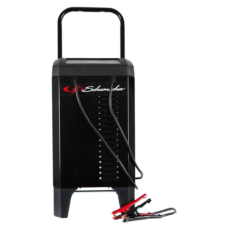 Schumacher Electric Automotive 6 Volt and 12 Volt 200 Amp Fully Automatic Wheeled Jump Starter and Battery Charger with 40 Amp Boost - SC1309