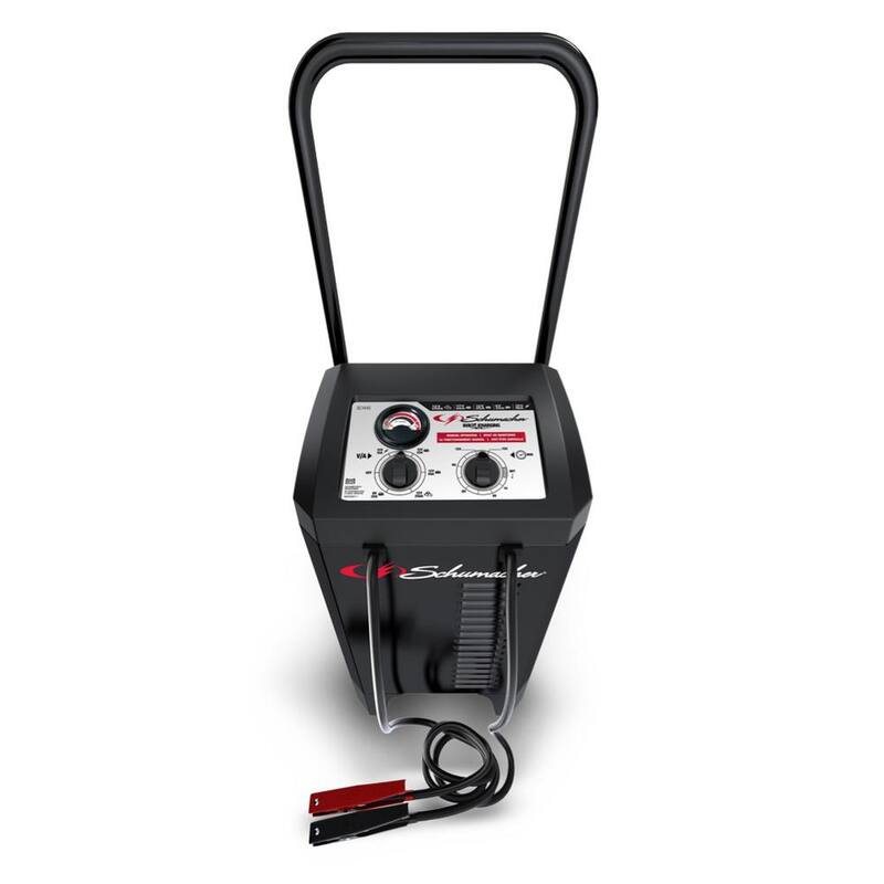 Schumacher Electric Automotive 6-Volt/12-Volt 250-Amp Manual Wheel Battery Charger and Jump Starter with a 135-Minute Timer - SC1445