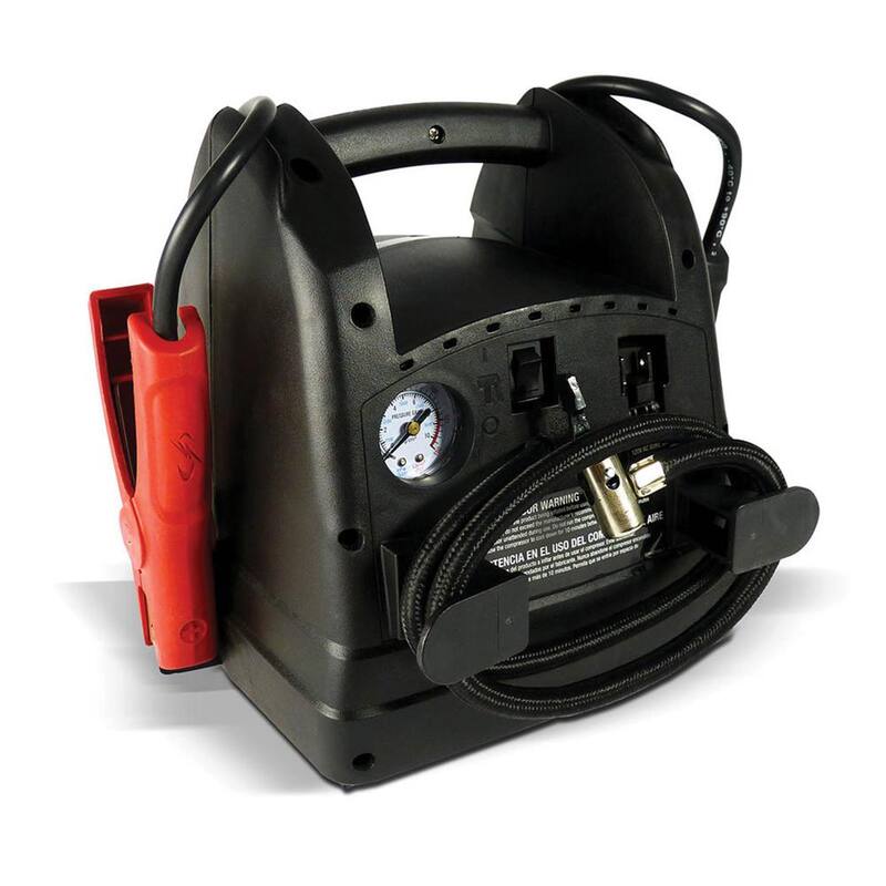 Schumacher Electric 1000 Peak Amp Portable Power and Jump Starter with Air Compressor - SJ1330