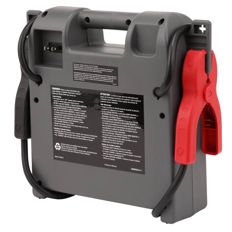 Schumacher Electric DSR Professional Grade 12 Volt, 1800 Peak Amps Jump Starter, Portable Power Station - DSR119