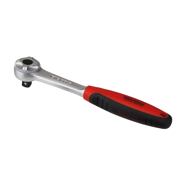 Teng Tools 3/8" 16 Piece 6 Point 7 to 22mm Deep Sockets and 72 Teeth Ratchet Set - socketratchetbundle