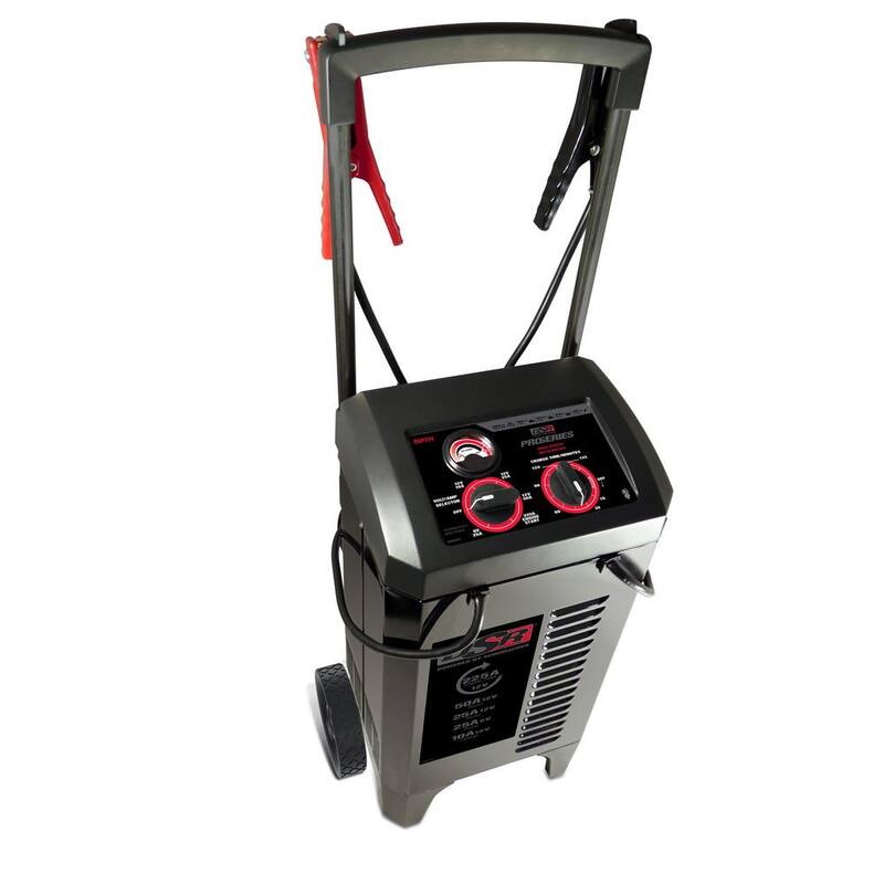 Schumacher Electric DSR Professional Grade 12 Volt, 225 Amp Manual Wheeled Battery Charger and Jump Starter - DSR139