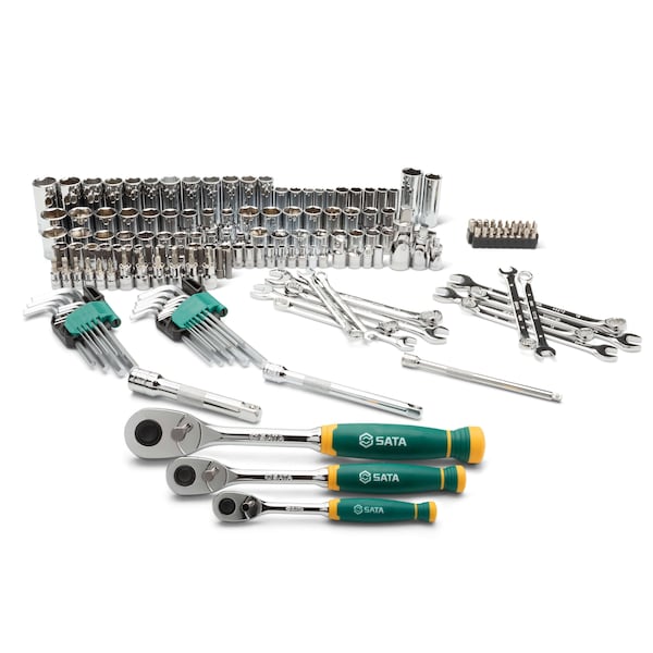 Sata Metric 1/4in, 3/8in, and 1/2in Drive 6 P - ST09544G