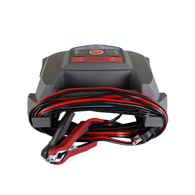 Schumacher Electric 15A 6-Volt/12-Volt Fully Automatic Battery Charger and Maintainer with Auto Voltage Detection - SC1323