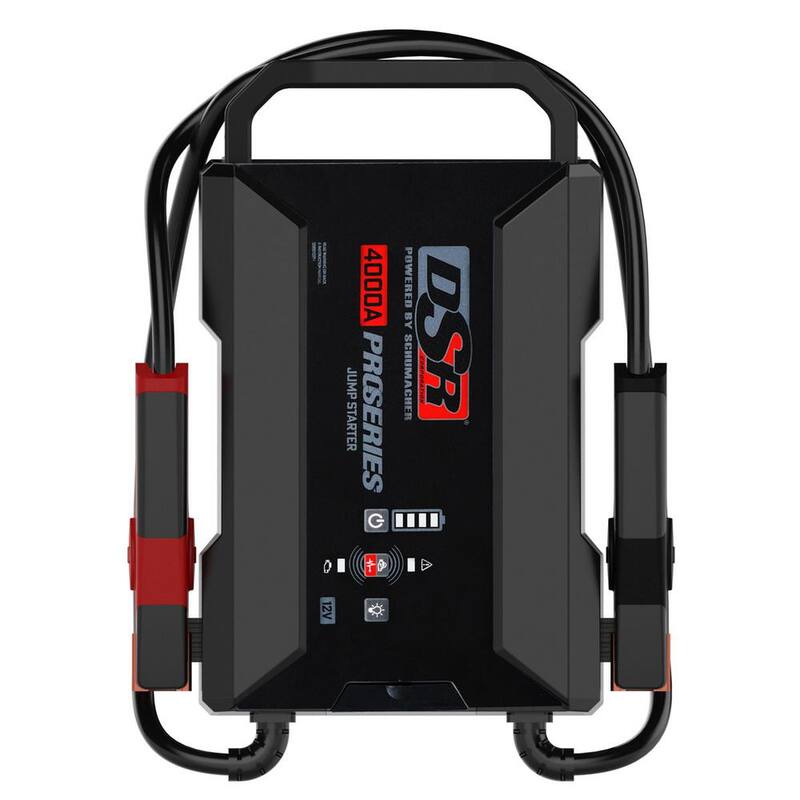 Schumacher Electric DSR Professional Grade 12 Volt, 4000 Peak Amps, Portable Lithium Jump Starter with USB Power - DSR164