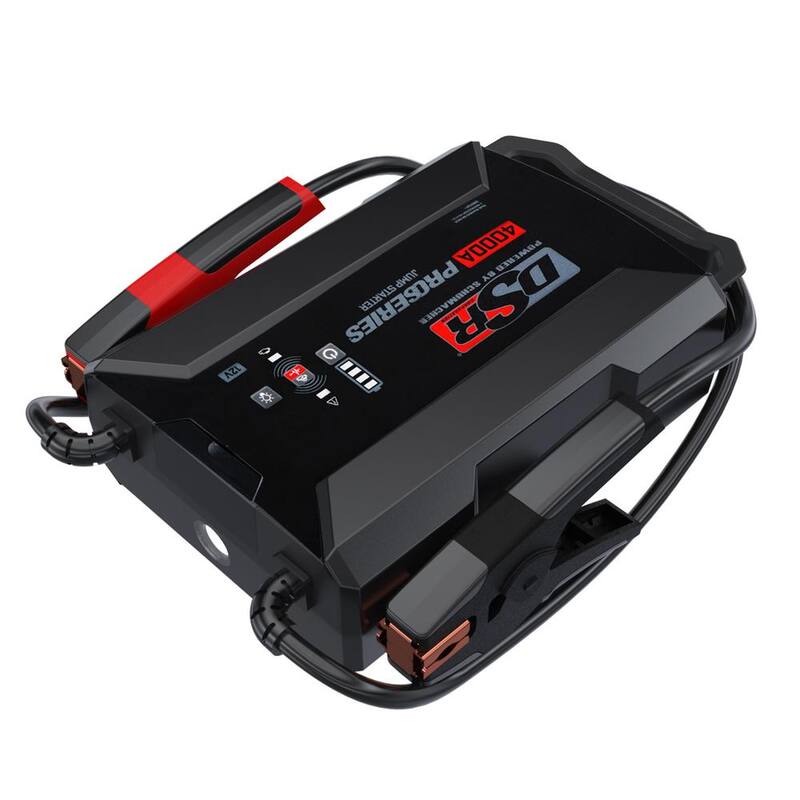 Schumacher Electric DSR Professional Grade 12 Volt, 4000 Peak Amps, Portable Lithium Jump Starter with USB Power - DSR164