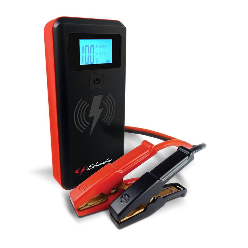 Schumacher Electric Automotive 12-Volt 2000-Amp Lithium Jump Starter and Portable Power Pack with Wireless Charging - SL1452