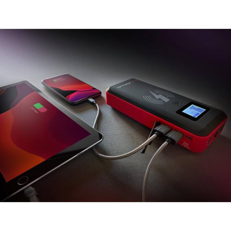 Schumacher Electric Automotive 12-Volt 2000-Amp Lithium Jump Starter and Portable Power Pack with Wireless Charging - SL1452