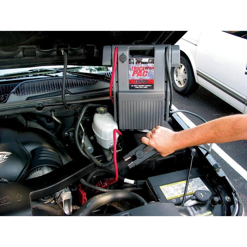 CLORE AUTOMOTIVE Truck PAC - 3000 Peak Amp 12-Volt Jump Starter - ES6000