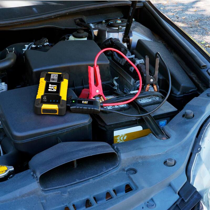 CAT 1200 Peak Amp Automotive Lithium Jump Starter, Portable Power - 15W USB-A & USB-C - CLJ1200