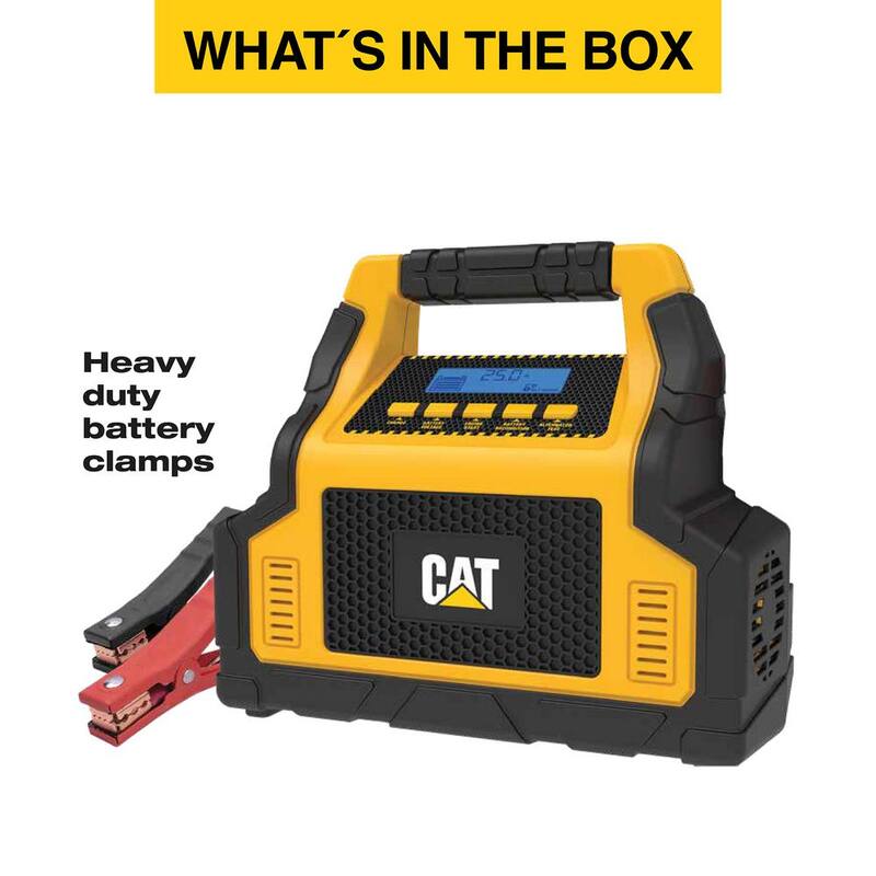 Caterpillar Professional 100 Amp Battery Charger & 3 Amp Maintainer - CBC100E