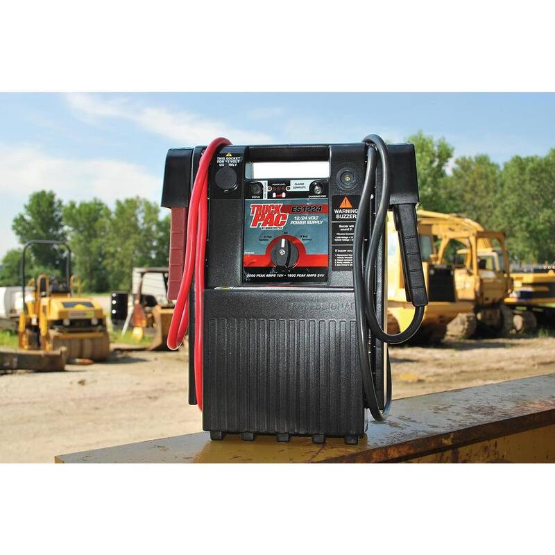 CLORE AUTOMOTIVE 3000/1500 Peak Amp 12/24-Volt Jump Starter - ES1224