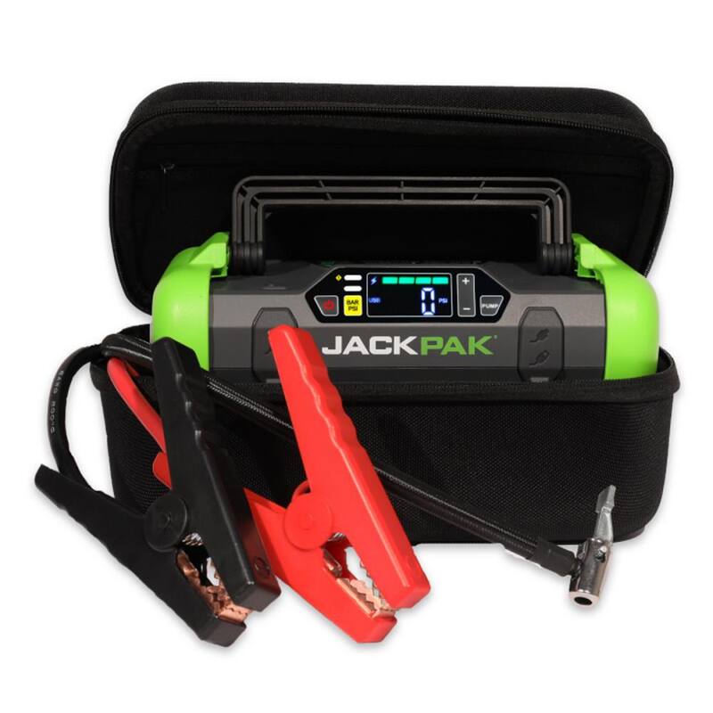 JACKPAK Ultra Multi-Function Jump Starter and Air Compressor 150 PSI/2500 Amp (2-Pack) - JP20K2PK