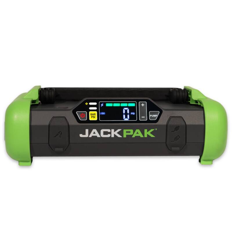 JACKPAK Ultra Multi-Function Jump Starter and Air Compressor 150 PSI/2500 Amp (2-Pack) - JP20K2PK