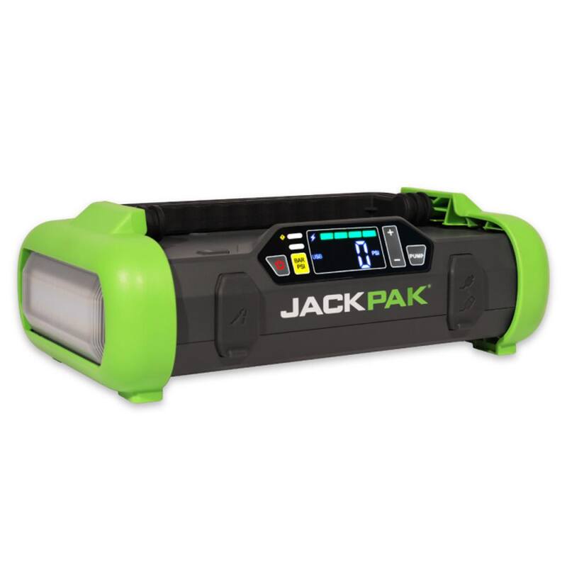 JACKPAK Ultra Multi-Function Jump Starter and Air Compressor 150 PSI/2500 Amp (2-Pack) - JP20K2PK