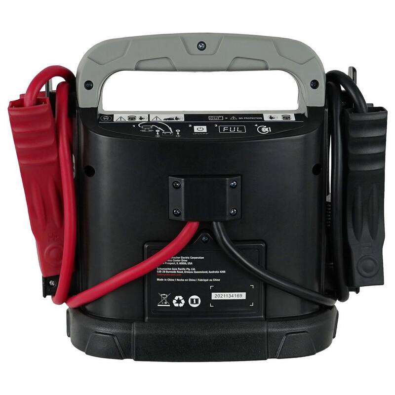 Schumacher Electric DSR Professional Grade 12 Volt, 1200 Peak Amps, Ultracapacitor and Lithium Ion Hybrid Jump Starter - DSR132