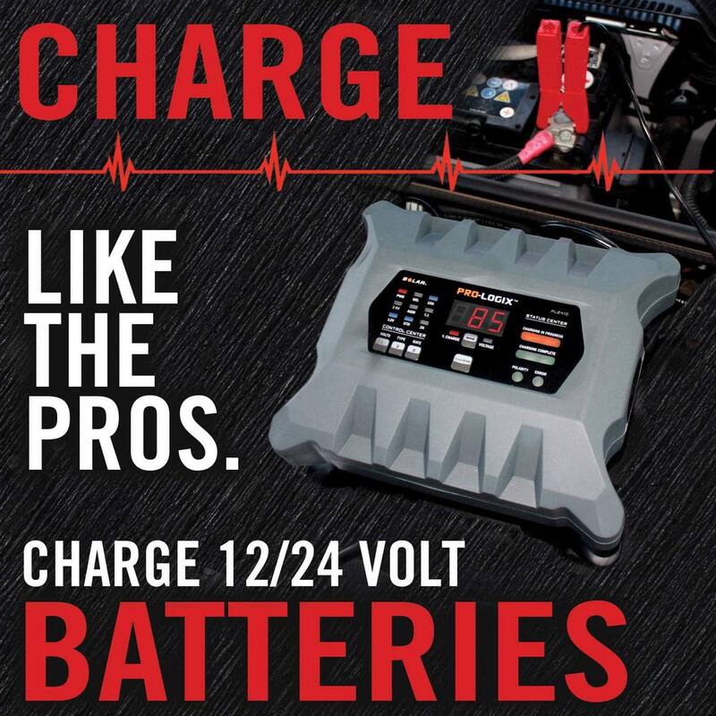 CLORE AUTOMOTIVE 12/24V 10 Amp Intelligent Battery Charger, Battery Maintainer - PL2410