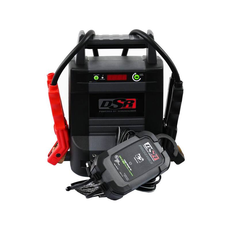 Schumacher Electric DSR Professional Grade 12 Volt, 2000 Peak Amps, Portable Lithium Ion Jump Starter with USB Power - DSR128