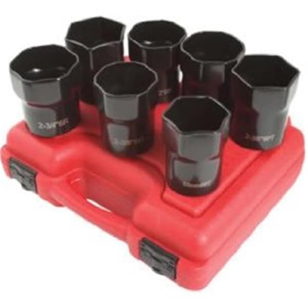 Gourmetgalley 2847 7 Piece 1/2 Drive Wheel Bearing Lock Nut Socket Set - GO3488072